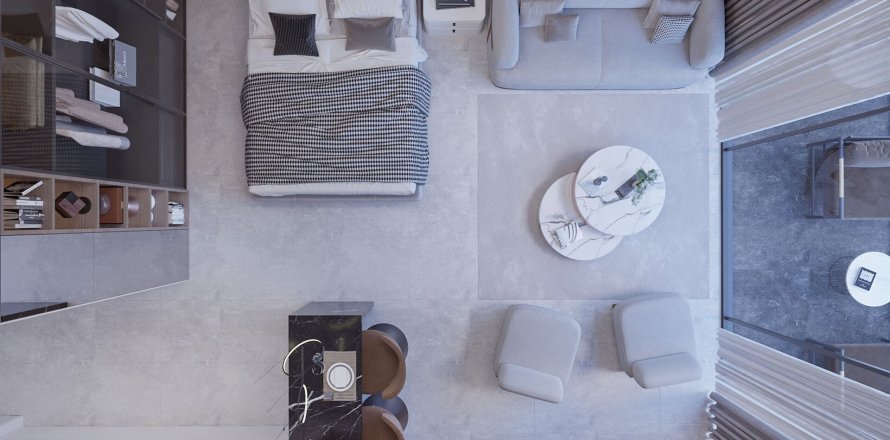 پنت هاس در در Grand Sapphire Blu Long Beach ، ترکیه 3 خوابه ، 426 متر مربع. شماره 214824