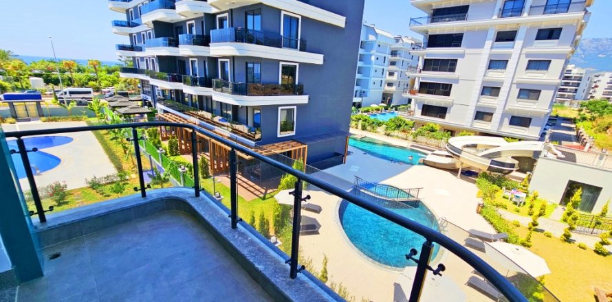1+1 Lejlighed  i Alanya, Antalya, Tyrkiet Nr. 216467