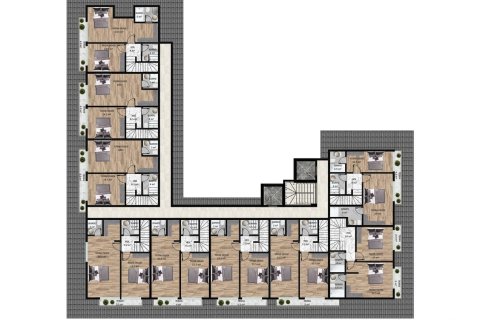 Daire 1+1 Kargıcak, Alanya, Antalya, Türkiye №106445 - 25