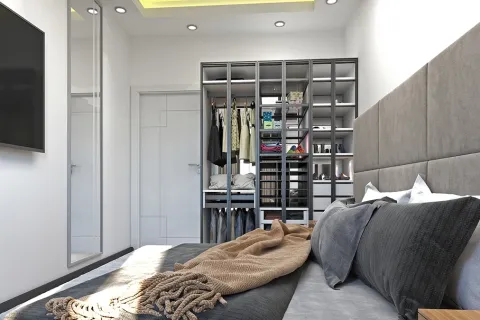 آپارتمان در  Alanya ، ترکیه 1 خوابه ، 61 متر مربع.  شماره 223657 - 9