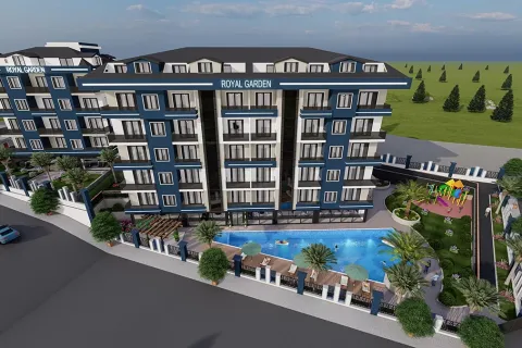 آپارتمان در  Alanya ، ترکیه 1 خوابه ، 61 متر مربع.  شماره 223657 - 5