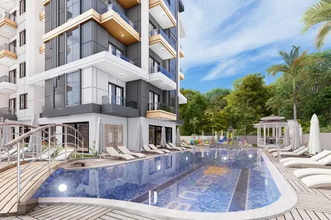 آپارتمان در  Alanya ، ترکیه 1 خوابه ، 43 متر مربع.  شماره 223663 - 26