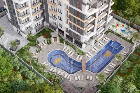 آپارتمان در  Alanya ، ترکیه 1 خوابه ، 43 متر مربع.  شماره 223663 - 8