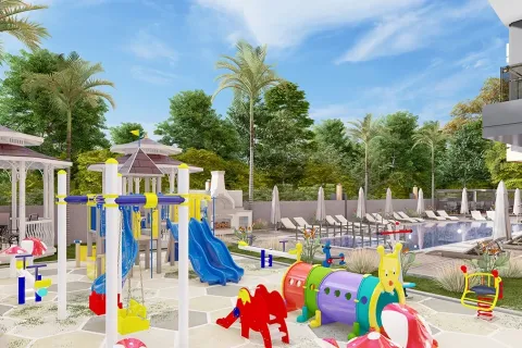 آپارتمان در  Alanya ، ترکیه 1 خوابه ، 43 متر مربع.  شماره 223663 - 25