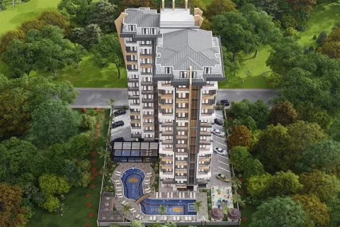 آپارتمان در  Alanya ، ترکیه 1 خوابه ، 43 متر مربع.  شماره 223663 - 16