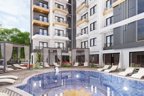 آپارتمان در  Alanya ، ترکیه 1 خوابه ، 43 متر مربع.  شماره 223663 - 24