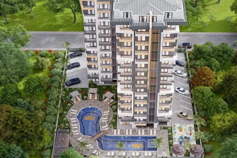 آپارتمان در  Alanya ، ترکیه 1 خوابه ، 43 متر مربع.  شماره 223663 - 6