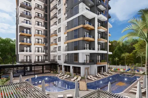 آپارتمان در  Alanya ، ترکیه 1 خوابه ، 43 متر مربع.  شماره 223663 - 15