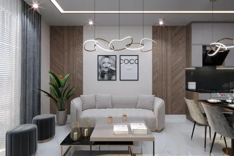 آپارتمان در  Alanya ، ترکیه 1 خوابه ، 43 متر مربع.  شماره 223663 - 20