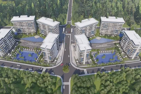 1+1 Leilighet  i Alanya, Antalya, Tyrkia Nr. 223658 - 17