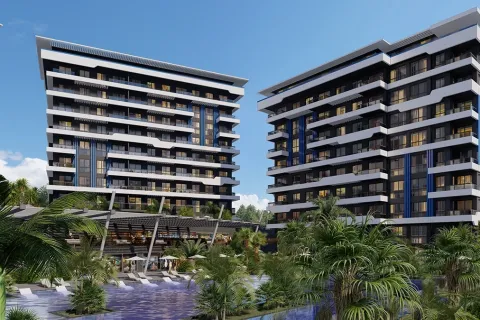 1+1 Leilighet  i Alanya, Antalya, Tyrkia Nr. 223658 - 9