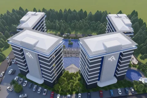 1+1 Leilighet  i Alanya, Antalya, Tyrkia Nr. 223658 - 2