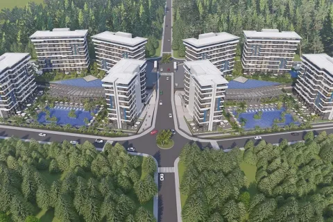 1+1 Leilighet  i Alanya, Antalya, Tyrkia Nr. 223658 - 16