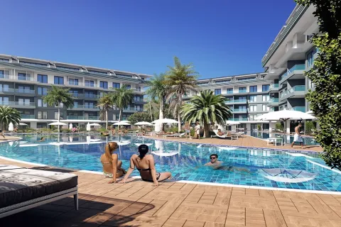 آپارتمان در  Alanya ، ترکیه 1 خوابه ، 52 متر مربع.  شماره 223659 - 15