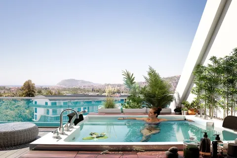 آپارتمان در  Alanya ، ترکیه 1 خوابه ، 52 متر مربع.  شماره 223659 - 20