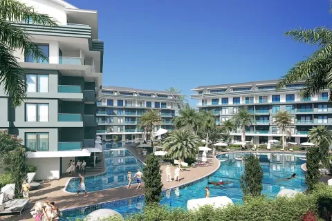 آپارتمان در  Alanya ، ترکیه 1 خوابه ، 52 متر مربع.  شماره 223659 - 10