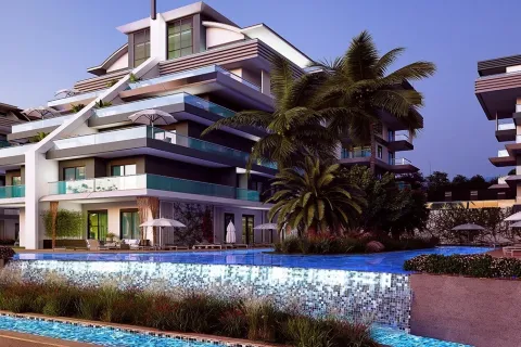 آپارتمان در  Alanya ، ترکیه 1 خوابه ، 52 متر مربع.  شماره 223659 - 16