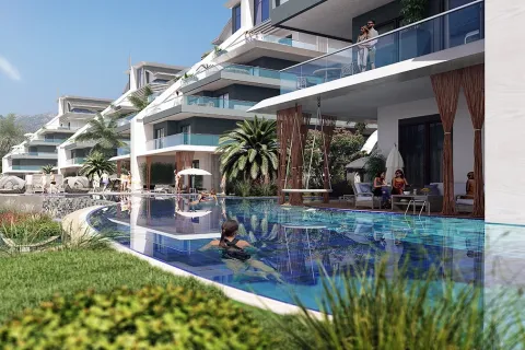 آپارتمان در  Alanya ، ترکیه 1 خوابه ، 52 متر مربع.  شماره 223659 - 11