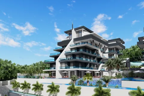 آپارتمان در  Alanya ، ترکیه 1 خوابه ، 52 متر مربع.  شماره 223659 - 6