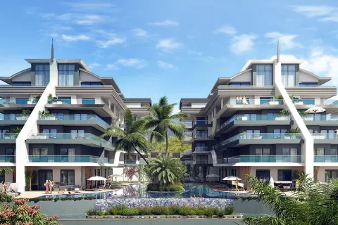 آپارتمان در  Alanya ، ترکیه 1 خوابه ، 52 متر مربع.  شماره 223659 - 12