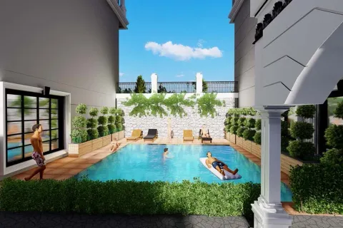 1+1 Lejlighed  i Alanya, Antalya, Tyrkiet Nr. 223662 - 20