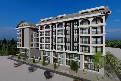 1+1 Lejlighed  i Alanya, Antalya, Tyrkiet Nr. 223662 - 8