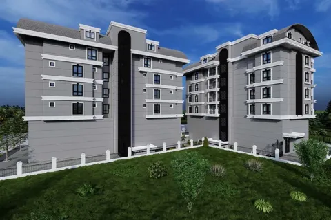 1+1 Lejlighed  i Alanya, Antalya, Tyrkiet Nr. 223662 - 2