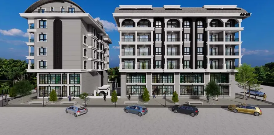 1+1 Lejlighed  i Alanya, Antalya, Tyrkiet Nr. 223662