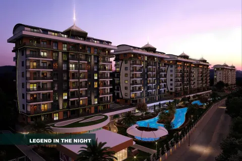 آپارتمان در  Alanya ، ترکیه 1 خوابه ، 69 متر مربع.  شماره 219553 - 7