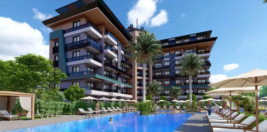 1+1 Wohnung  in Alanya, Antalya, Türkei Nr. 219555