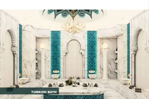 آپارتمان در  Alanya ، ترکیه 1 خوابه ، 69 متر مربع.  شماره 219552 - 14