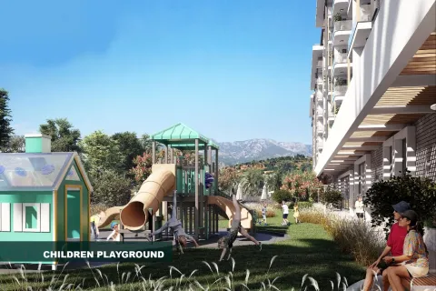 آپارتمان در  Alanya ، ترکیه 1 خوابه ، 69 متر مربع.  شماره 219552 - 18