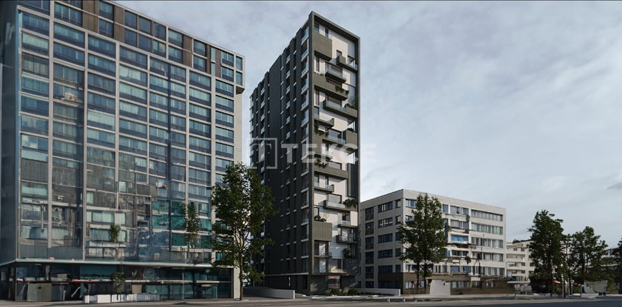 3+1 Lejlighed  i Istanbul, Tyrkiet Nr. 237514
