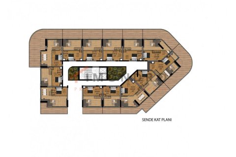 3+1 Wohnung in Famagusta, Nr. 215095 - 17