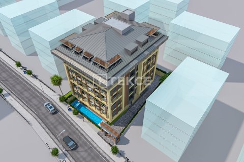 3+1 Takvåning  i Alanya, Antalya, Turkiet Nr. 215101 - 4