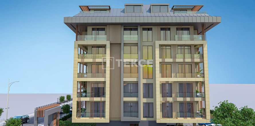 2+1 Takvåning i Alanya, Antalya, Turkiet Nr. 215100