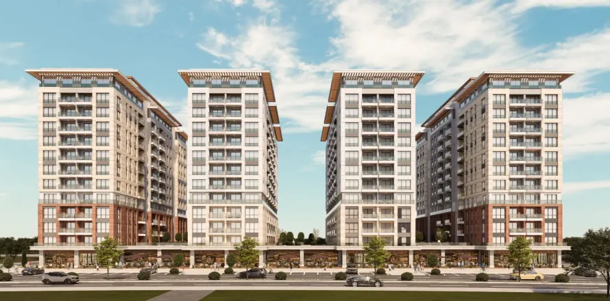 1+1 Leilighet  i Istanbul, Tyrkia Nr. 222082