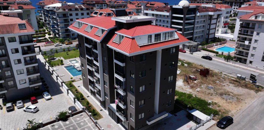 Daire  1+1  Alanya, Antalya, Türkiye №228357