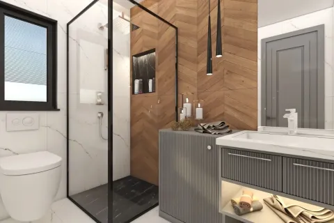 1+1 Lejlighed  i Kestel, Antalya, Tyrkiet Nr. 219639 - 21