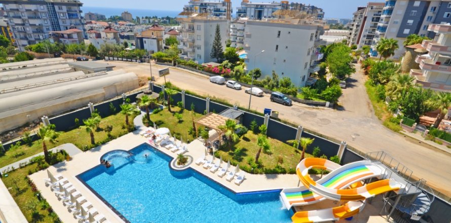 1+1 Lejlighed  i Alanya, Antalya, Tyrkiet Nr. 216455