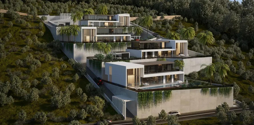 آپارتمان در  Alanya ، ترکیه 4 خوابه ، 983 متر مربع.  شماره 223921