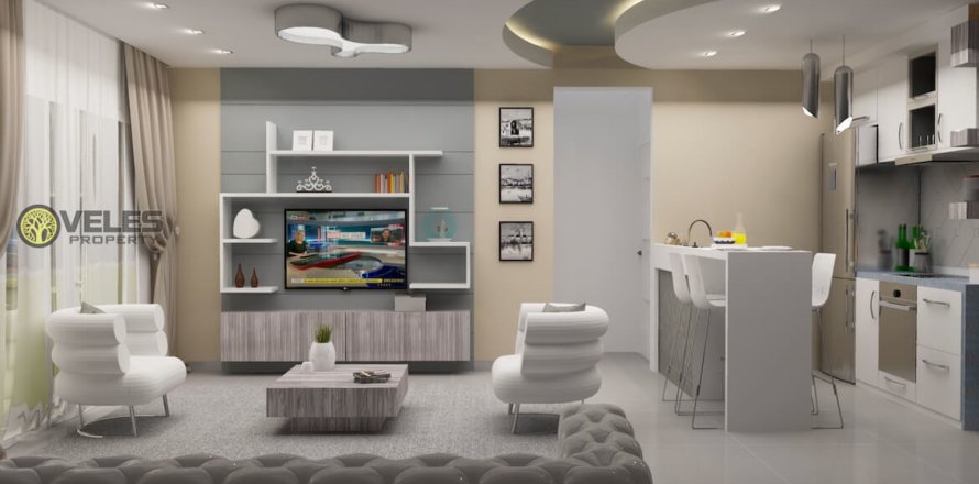 پنت هاس در  Famagusta ، ترکیه 2 خوابه ، 79 متر مربع.  شماره 213876