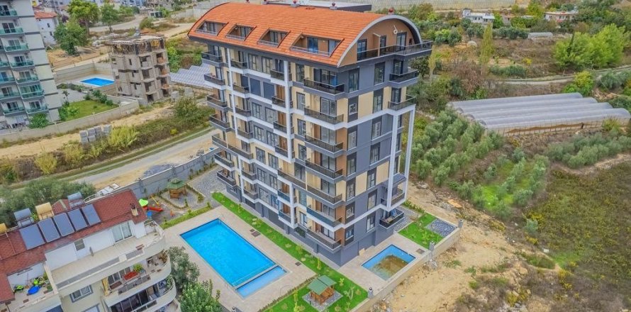 1+0 Leilighet  i Avsallar, Antalya, Tyrkia Nr. 227798
