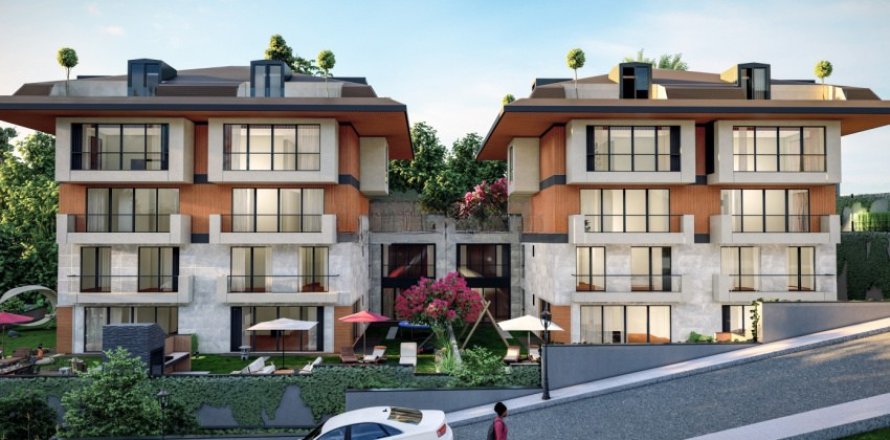 آپارتمان در  Istanbul ، ترکیه 4 خوابه ، 257 متر مربع.  شماره 222672