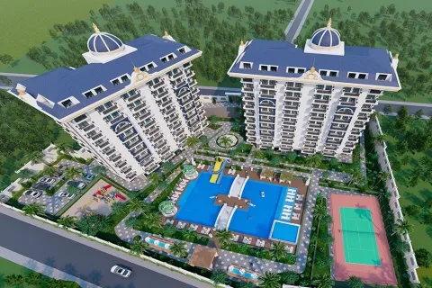 آپارتمان در  Alanya ، ترکیه 1 خوابه ، 55 متر مربع.  شماره 223535 - 4