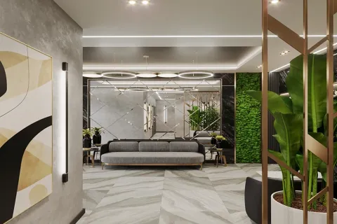 آپارتمان در  Alanya ، ترکیه 1 خوابه ، 44 متر مربع.  شماره 223534 - 27