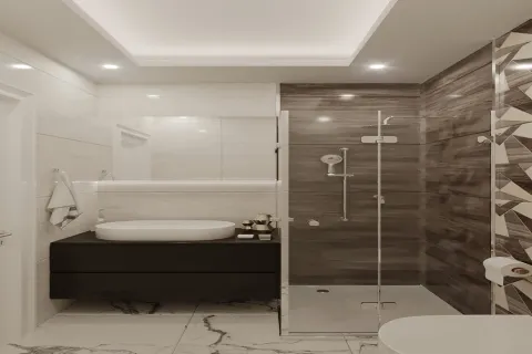 آپارتمان در  Alanya ، ترکیه 1 خوابه ، 44 متر مربع.  شماره 223534 - 9