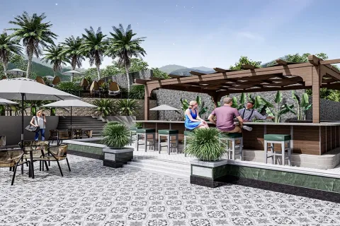 آپارتمان در  Alanya ، ترکیه 1 خوابه ، 44 متر مربع.  شماره 223534 - 20