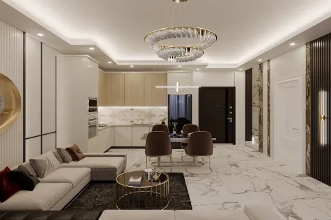 آپارتمان در  Alanya ، ترکیه 1 خوابه ، 44 متر مربع.  شماره 223534 - 14