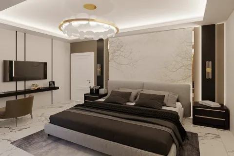 آپارتمان در  Alanya ، ترکیه 1 خوابه ، 44 متر مربع.  شماره 223534 - 12